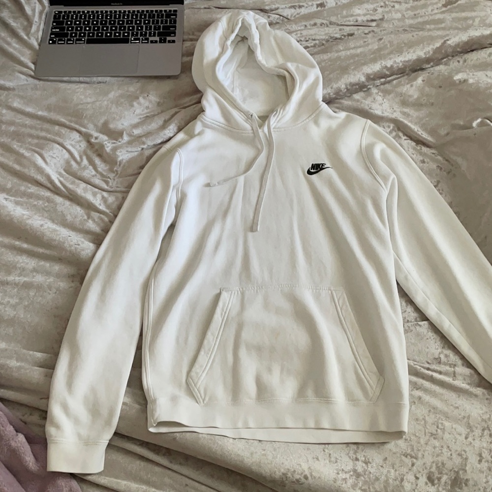 Nike white sweatshirt